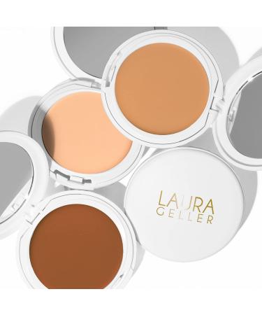 Laura Geller Timeless Skin Cream Compact Foundation Medium 230 - Medium to Full Coverage - Buy Online on GoSupps.com