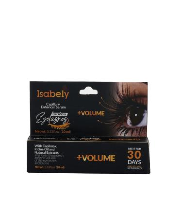 ISABELY - Eyebrow and Eyelash Serum - With Castor Oil Capilmax Caviar and Natural Extracts Eyelash Growth Serum - Eyebrow Growth Serum - For More Volume and Thickness - 10ML