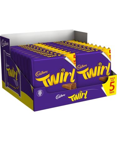 Cadbury Twirl Lot de 20 barres de chocolat 107 5 g - Buy Online on GoSupps.com