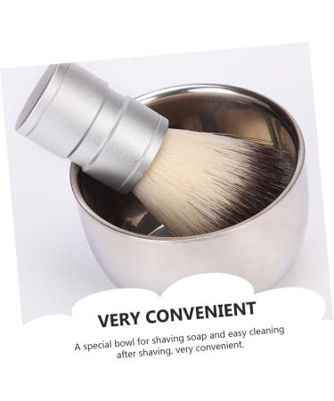 Fomiyes Stainless Steel Shaving Cup & Bowl - Durable Shaving Soap Shell for Brush | 7.3x5cm Men's Grooming Tool - International Shipping Available - Buy Online on GoSupps.com