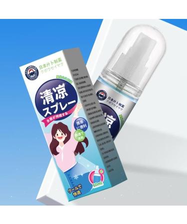 Sports Refreshing Spray - 60ml Natural Mist Anti-Heat Stroke - Instant Natural Mist for Outdoor Sports and Hot Conditions - Buy Online on GoSupps.com