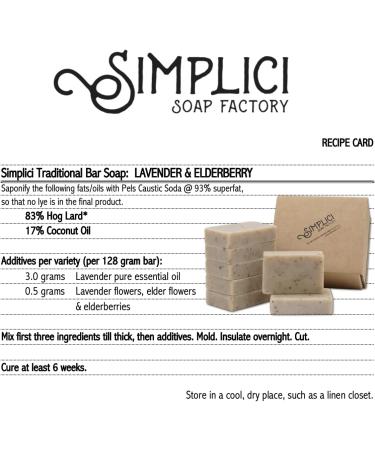SIMPLICI Lavender Bar Soap Value Bag (6 Bars) by Simplici - Buy Online on GoSupps.com