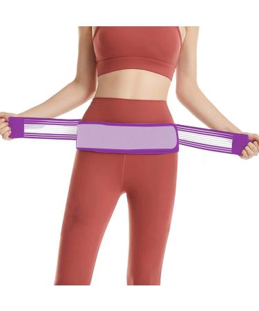 Aizuoni Trochanter Girdle for Women | SI Joint Hip Belt | Relief for SI Joint Pain & Anti-Slip Pelvic Support Lila - Buy Online on GoSupps.com