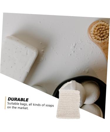 Hemoton 20 Pcs Soap Foaming Bag Soap Mesh Pouch Bar Soap Holder Soap Storage Bags Soap Mesh Bag Sisal - Buy Online on GoSupps.com