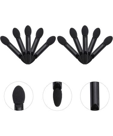 Outanaya 10pcs Makeup Tool Kit Applicateur Makeup Eyeshadow Concealer Eyeshadow Stick Brush ponges Black - Buy Online on GoSupps.com