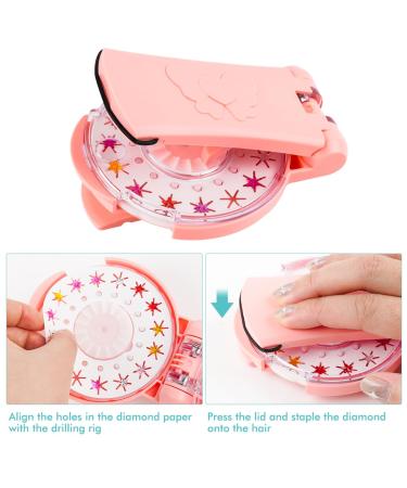 Philoctes Hair Bedazzler Kit | Automatic Hair Braider & DIY Styling Tool with 60 Hair Gems | Perfect Gift for Girls - Buy Online on GoSupps.com