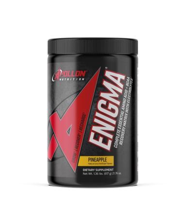 Apollon Nutrition Enigma Complete EAA + BCAA Recovery Matrix | 23.5g Total Aminos 5g Leucine | Glutamine + Electrolytes | Pineapple 40 Servings Pineapple 1.1 Ounce (Pack of 1)