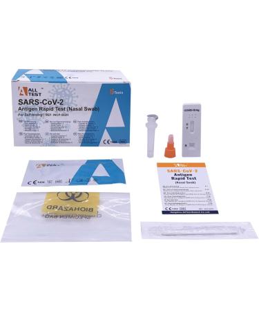 Buy 5x CE 1434 Nasal Antigen Test - Self-Test for Omicron Variant Fast & Reliable Shipping Worldwide - Buy Online on GoSupps.com