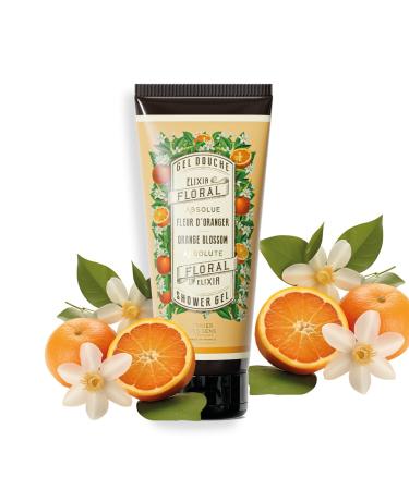 Panier des Sens - Orange Blossom Moisturizing Body Wash for Women & Men - Gentle Shower Gel 95% Natural Ingredients for Normal Sensitive Skin - Body Care Made in France SLS Free Vegan - 6.8 Floz 6.8 Fl Oz (Pack of 1)