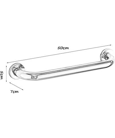 Grab Bar Grab Rails Safety Non-Slip Barrier-Free Bathroom Handrails Bathtubs Toilets Kitchens Bathroom Handle - Buy Online on GoSupps.com