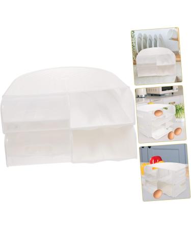 Box Egg Carton Egg Holder for Fridge Egg Organizer for Refrigerator Dispenser To Rotate Automatic - Buy Online on GoSupps.com