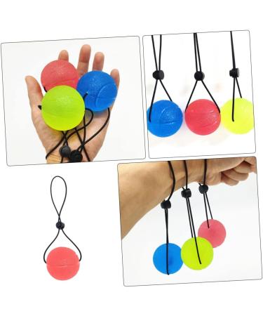SESESFOUFU Hand Exercise Balls - TPE Stress Relief Trainer for Rehabilitation | Pink 20x5cm | International Shipping Available - Buy Online on GoSupps.com