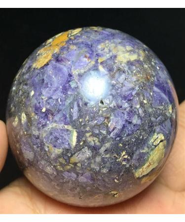 130g Natural Purple charoite Crystal Stone Specimen Point Lucky Stone ERTEYIN
