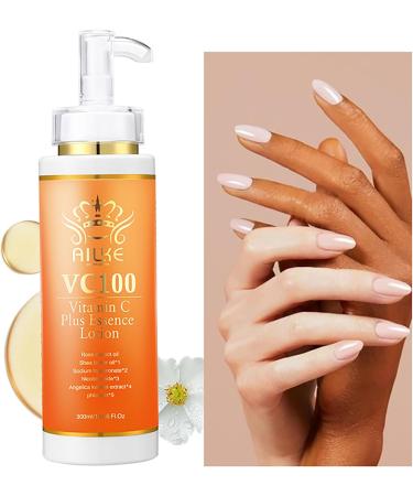  AILKE BOOST LUSTER AILKE VC100 Plus Essence Body Lotion Moisturizing Whitening Anti-Wrinkles & Aging Improve Dull Skin Lightening Body Cream For All Skin Types 300 ml (Pack of 3) - Buy Online on GoSupps.com