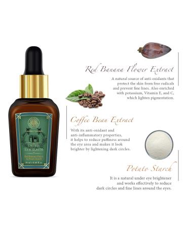 Buy Forest Essentials Under Eye Serum | Red Banana Flower & Potato Starch - 20ml | Best International Shipping - Buy Online on GoSupps.com