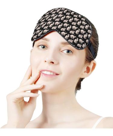 Shop Sphynx Cats Sleep Mask for Women | Adjustable Eye Shades & Elastic Strap Perfect for Travel & Relaxation - Buy Online on GoSupps.com
