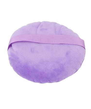 Ultra Large Purple Powder Puff for Makeup - Wet Dry Washable Soft Swan Down - Ideal for Loose Powder Application - Buy Online on GoSupps.com