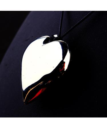 Oralgos Adjustable Heart Pendant Necklace - Handmade Stylish Choker for Women & Girls - Elegant Collarbone Chain - Buy Online on GoSupps.com