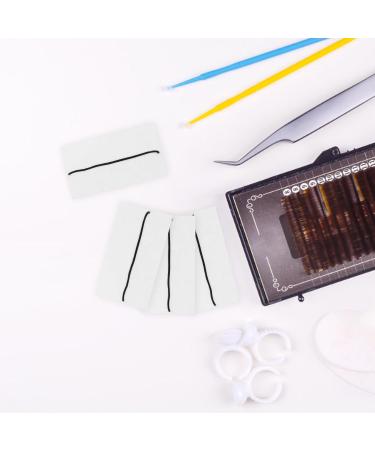 POPETPOP Self-Adhesive Lash Strips - Black Fake Eyelashes Replacement Glue for Women & Girls | International Shipping Available - Buy Online on GoSupps.com