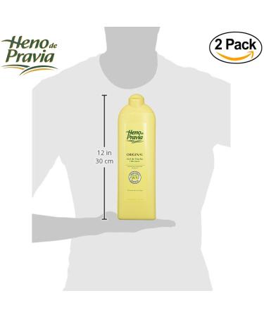 Heno de Pravia Shower Gel 22.5 Oz. 2-Pack - Original Scent - Buy Online on GoSupps.com