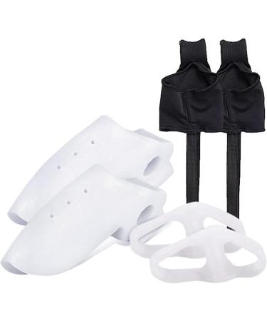 Orthopedic Toe Separator Corrector Set - 6 Pack for Men & Women - Non-Surgical Hallux Valgus Correction & Big Toe Straightener - Relief for Babies' Feet - One Size - Buy Online on GoSupps.com