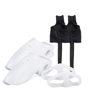 Orthopedic Corrector Set - Toe Separator for Men & Women - 6 Pack Big Toe Straightener - Non-Surgical Hallux Valgus Correction - Relief Dry Heel Cream - One Size - Buy Online on GoSupps.com