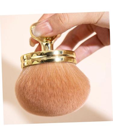 FRCOLOR Fluffy and Soft Makeup Brush Blush Brush Travel Makeup Brushes Travel Powder Brush Setting Powder Brush Cosmetic Brush Makeup Tools Brush for Powder Foundation Makeup Brush Travel 8.50X7.00X7.00CM Golden - Buy Online on GoSupps.com