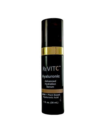 ReVitC Hyaluronic Advanced Hydration Serum - MSM & Plant-Based Hyaluronic Acid for Youthful Skin | International Shipping - Buy Online on GoSupps.com