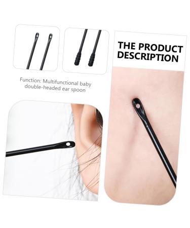 100pcs Double Head Ear Spoon Cotton Swabs - Multifunctional Ear Cleaning Tool - Baby Safe Cotton Buds for Gentle Ear Care - Buy Online on GoSupps.com