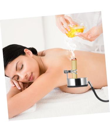 Gleavi Moxibustion Klammer & MOXA Stick Support Frame | Rustproof Steel Fire Extinguisher for Home Use | Enhance Your Wellness with Moxa-King Tools in Earth Colors - Buy Online on GoSupps.com