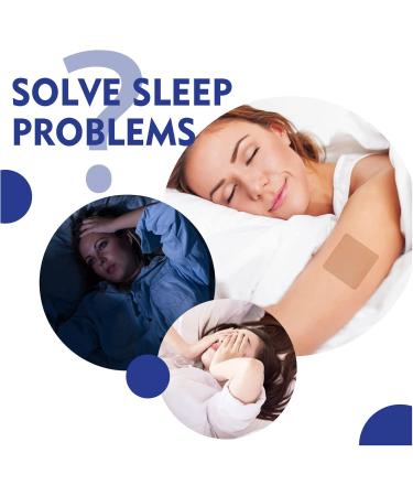 Natural Sleep Aid Patches - Fall Asleep Faster | 48 Sleep Patches for All Ages - Relieve Muscle Tension & Fatigue - Buy Online on GoSupps.com