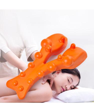 Xinlie Trapezius Stretcher - Trigger Point Massage Device for Upper Back Pain Relief | Cervical Spine Therapy (Yellow) - Buy Online on GoSupps.com