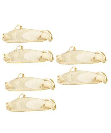 Healvian 3 Pairs High Heel Shoe Inserts Anti Skid Massage Insole High Heel Slipper Metatarsal Foot Insole Forefoot Pad for Heels Whelping Mat Sandals Heels Footpads Cushion Pad Pearlescent