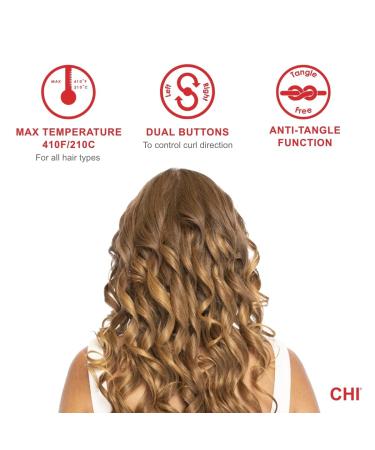 CHI Spin N Curl Curling Iron & Chi Silk Infusion Kit - Black | Packaging May Vary - Buy Online on GoSupps.com