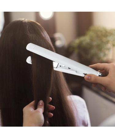 Hair Curler 2 in 1 Hair Styling Tool Purpose Cordless Curling Wand Lightweight Portable Travel Essentiials Hair Waver for Curly Or Straight Hair Straightening and Curling White - Buy Online on GoSupps.com