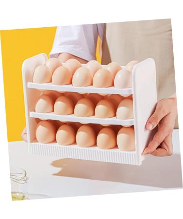 KOMBIUDA Egg Storage Box Egg Holder for Fridge Eggs Egg Preservation Tray Household Egg Container Egg Box Dog - Buy Online on GoSupps.com