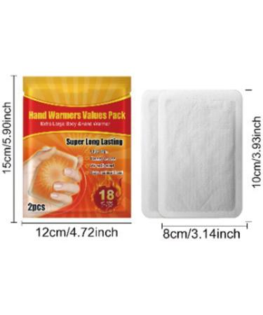 Buy Self-Heating Portable Hand Warmers - 2/20 Pieces Fast Heating Adjustable Temperature Warmers for Waist & Belly - International Shipping Available - Buy Online on GoSupps.com