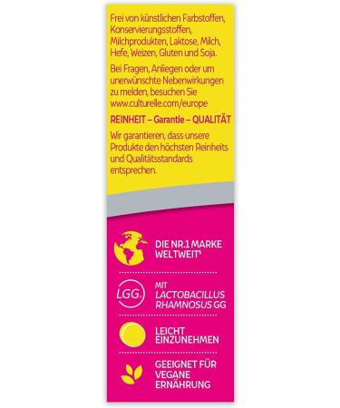 Cultural Kids Daily Chewing Tablets | 30 Vegan Tablets with 5 Billion Lactobacillus Rhamnosus GG Cultures | 30-Day Supply for Children - Buy Online on GoSupps.com
