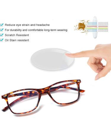 2 Pack Blue Light Blocking Progressive Multifocus Reading Glasses for Women & Men - Spring Hinge Mix Colors 2.0x - Buy Online on GoSupps.com