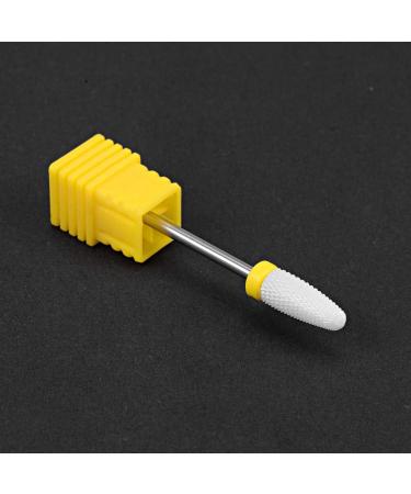 sourcing map Ceramic Nail Drill Bits 3/32 Inch (Extra Fine Grit) Polish Natural Nails Cuticle for Manicure Pedicure - Buy Online on GoSupps.com