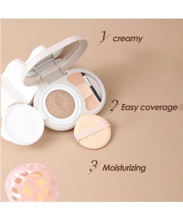  G n rique Cushion Concealer Foundation Air Cushion Bb Cream Makeup Primer Waterproof Formula Breathable Texture Great for Daily Wear Beauty Routine Mom Wife Women All Skin Types - Buy Online on GoSupps.com
