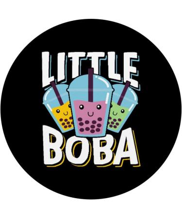 Little Boba Tea - Cute Bubble Tea Shirt for Kids PopSockets PopGrip: Swappable Grip for Phones & Tablets Standard - Buy Online on GoSupps.com