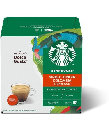 Nescafe Dolce Gusto Starbucks Colombia Espresso 12 Boissons - Buy Online on GoSupps.com