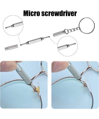 50pcs Spectacle Repair Kit 25 Pairs Push Silicone Glasses Nose Pads Nose Pads for Glasses Push fit for Glasses PVC Silicone Glasses Screws Tweezers Mirror Cloth Glasses Repair Kit - Buy Online on GoSupps.com