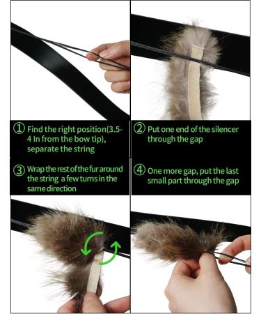3 Archers 2pc Beaver Balls String Silencer for Bow - Reduce Vibration & Noise - Buy Online on GoSupps.com