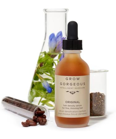 Grow Gorgeous Daily Density Serum 60ml - Vegan & Gluten-Free Hair Serum for Fuller, Thicker Hair - Targets Thinning and Hair Loss - Buy Online on GoSupps.com