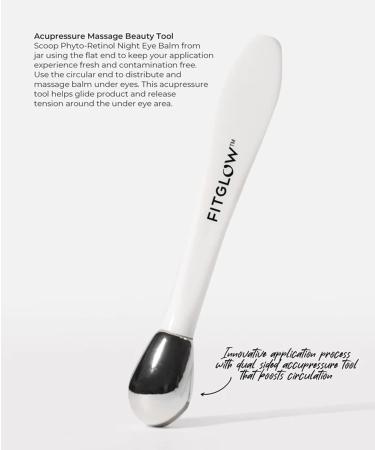 Buy FITGLOW Beauty Phyto-Retinol Night Eye Balm | Vegan Clean Beauty | Woman-Owned | 0.5 oz | International Shipping - Buy Online on GoSupps.com