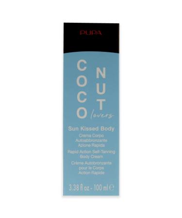 PUPA Milano Coconut Lovers Sun Kissed Body Tanner - Shea Butter Formula for Moisturizing & Natural Tan - 3.38 oz Self Tanner - Buy Online on GoSupps.com
