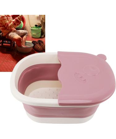 Bain de pieds pliable bain de pieds portable bain de pieds multifonctionnel avec massage des points d'acupuncture pour les pieds secs et crevass s bain de pieds pour la Pink - Buy Online on GoSupps.com