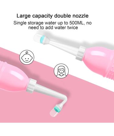 Feminine Hygienic Shower Bottle | Vaginal Shower Applicator | Soft Nozzle Shower Bottle | Ergonomic Vaginal Cleaner Female Syringe for Female Vaginal Washing - Buy Online on GoSupps.com